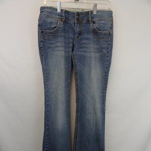 Unionbay womens/juniors blue jeans, size 9. (A16)